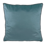 Poszewka Velvet MERIDIAN 45x45 cm Niebieski turkus