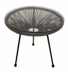 Stolik ogrodowy PATIO TABLE ACAPULCO Grafitowy