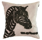 Poszewka aplikacja ZOO 45x45 cm ZEBRA