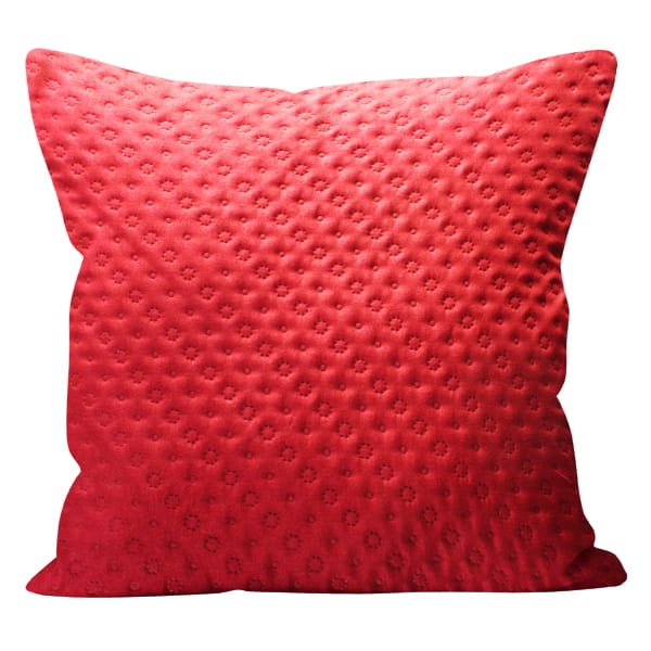 Poszewka pikowana Laurine 45x45 Czerwony / Red