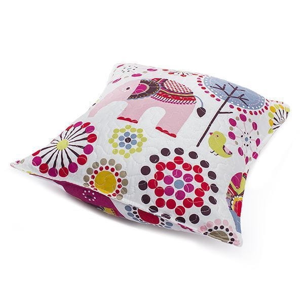 Poszewka pikowana Magic Pinky World Słonik 40x40