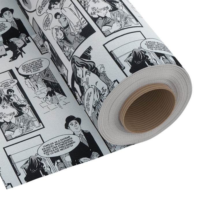 Tkanina Dekoracyjna Comix Gazeta 280 cm