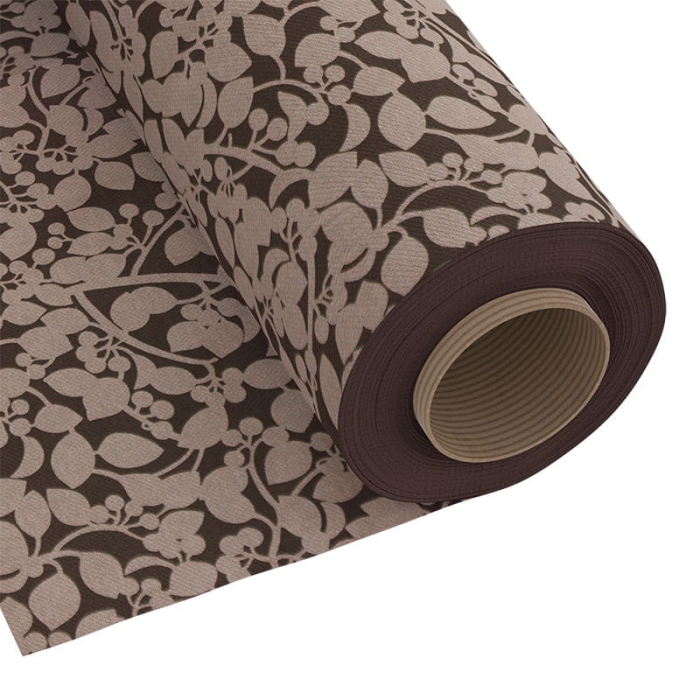 Tkanina Dekoracyjna FOLIUM Gałązki 280 cm Brąz