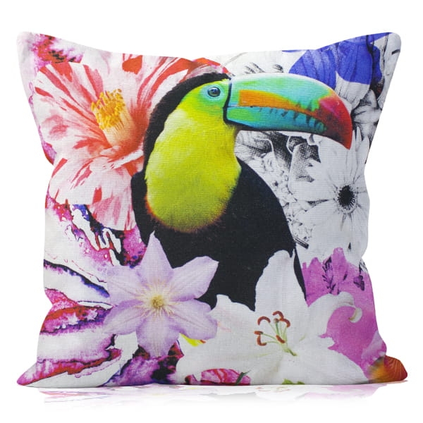 Poszewka Tropicana PREMIUM 45x45cm Tukan