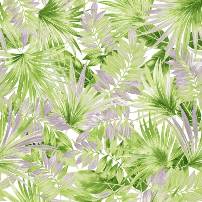 Tkanina Dekoracyjna Palma - 280 cm  Zielona