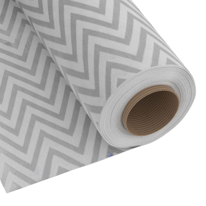 Tkanina Dekoracyjna Zygzag - 280cm Szary