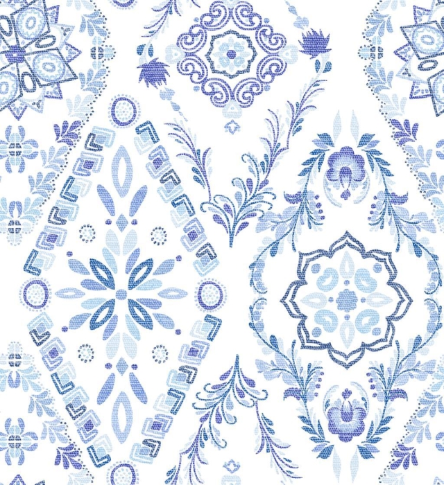 Tkanina Dekoracyjna Victoria 280cm Niebieski