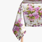 Obrus dekoracyjny Blumen Fiolet - 135x200