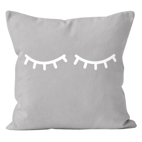 Poduszka Cleo Lashes Grey 40x40cm