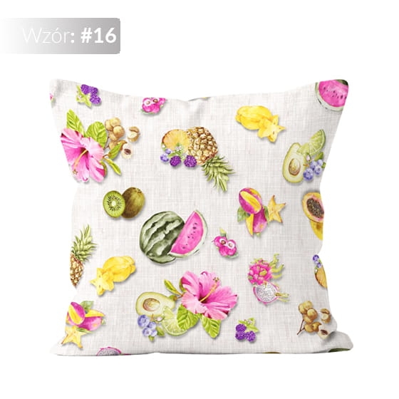 Poszewka Jess Owoce Koktajl 40x40cm #16