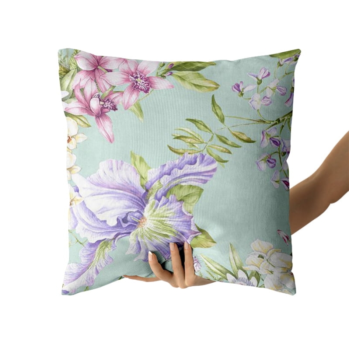 Poduszka Cleo Felice Kwiat Irys 45x45cm