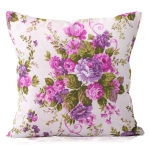 Poszewka dekoracyjna JESS  Blumen Fiolet 45x45 cm