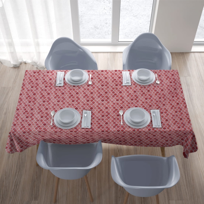 Obrus dekoracyjny Carmen Mezzano Czerwony 135x200