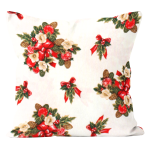 Poszewka dekoracyjna Świąteczny stroik 40x40 cm