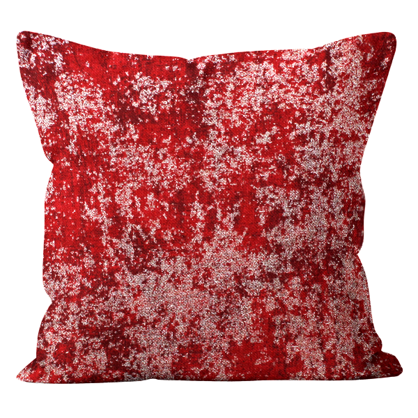 Poszewka dekoracyjna 45x45 CM LUXURY Shiny Bordo