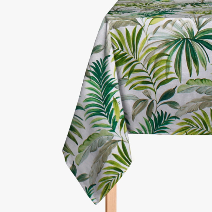 Obrus Fenix Liście Zielony 110x160