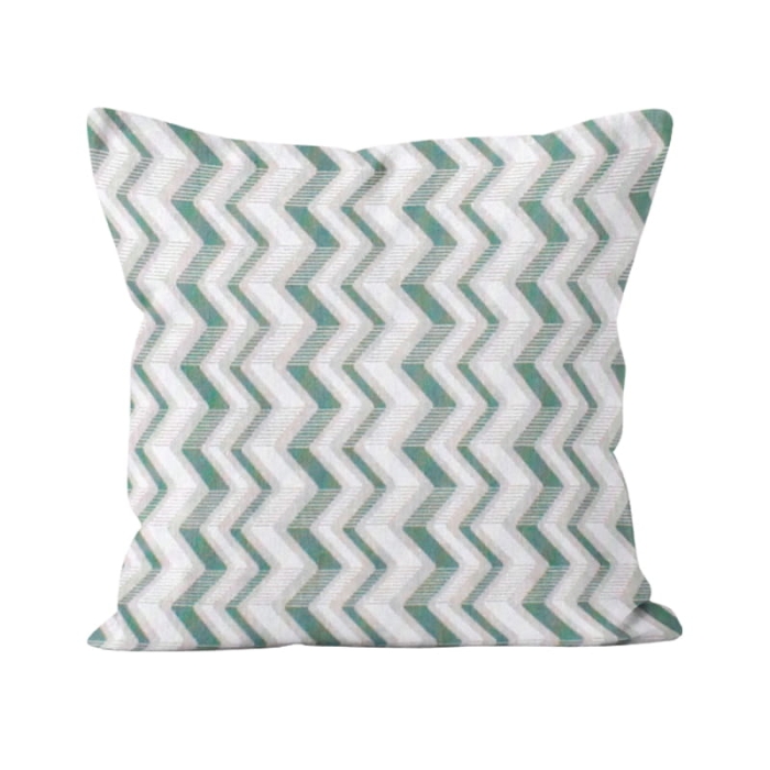 Poszewka ZygZag Tropical Turkus 40x40