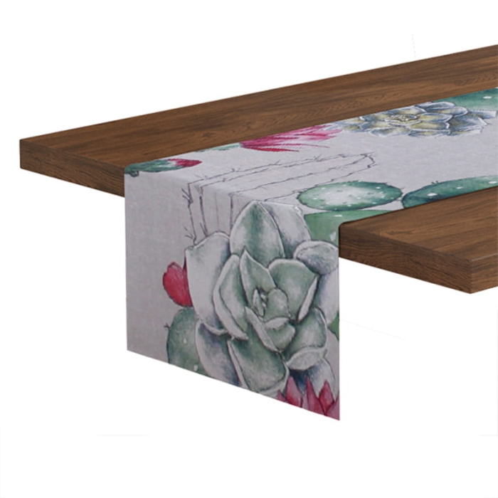 Bieżnik Kaktusy Eden Zielony 40x110