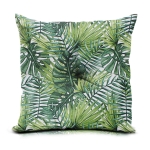 Poduszka LARI PREMIUM Exotic Liście 45x45cm Zieleń