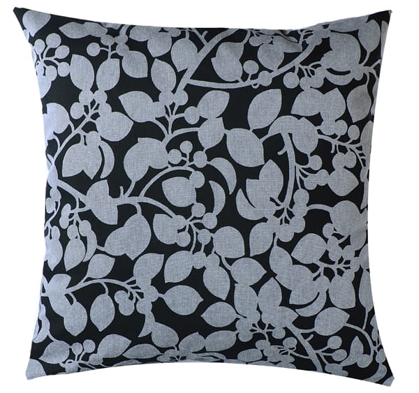 Poszewka Folium Kwiaty 40x40 Szary