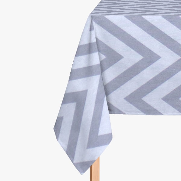 Obrus Matrix Zygzag 135x200 Szary