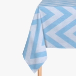 Obrus Matrix Zygzag 135x200 Niebieski