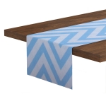 Bieżnik Matrix Zygzag 40x160 Niebieski