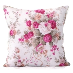 Poszewka Blumen bordo 50x60cm