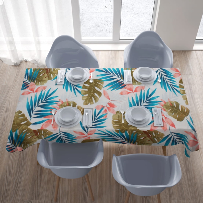 Obrus dekoracyjny  Pink Leaves 110x160 cm