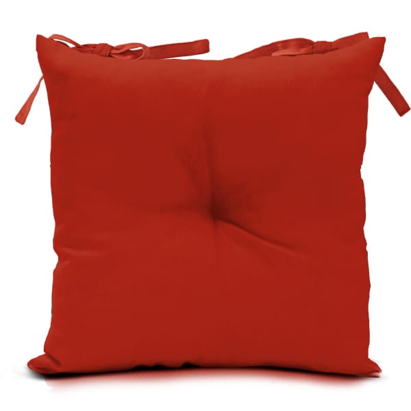 Poduszka Silla Loneta Czerwona 302 45x45 cm