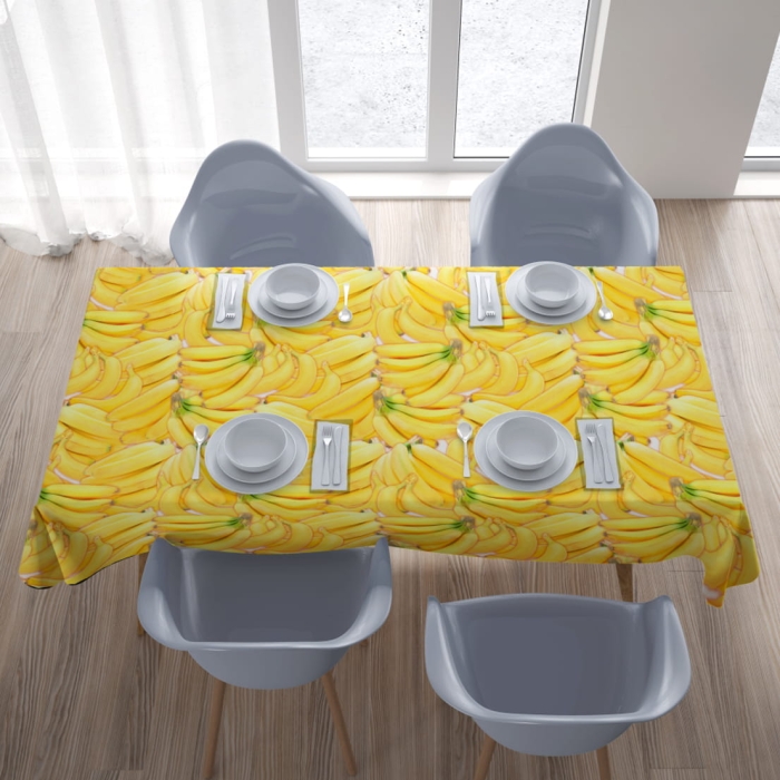Obrus dekoracyjny PREMIUM Bananas 135x200 cm