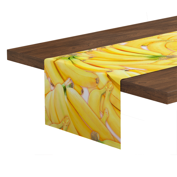 Bieżnik dekoracyjny PREMIUM  Bananas 40x135 cm