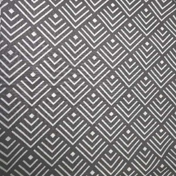 Tkanina Dekoracyjna POSITIVO Wzór Geo 280cm Szary
