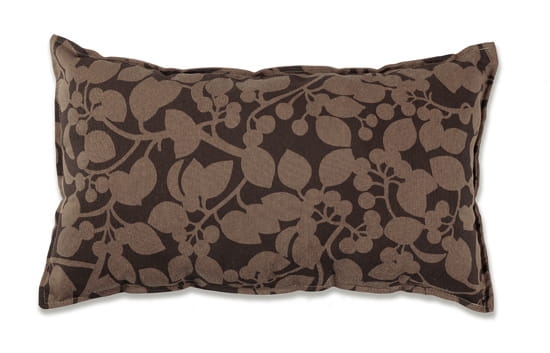 Poszewka Folium Kwiaty 30x50 Brąz