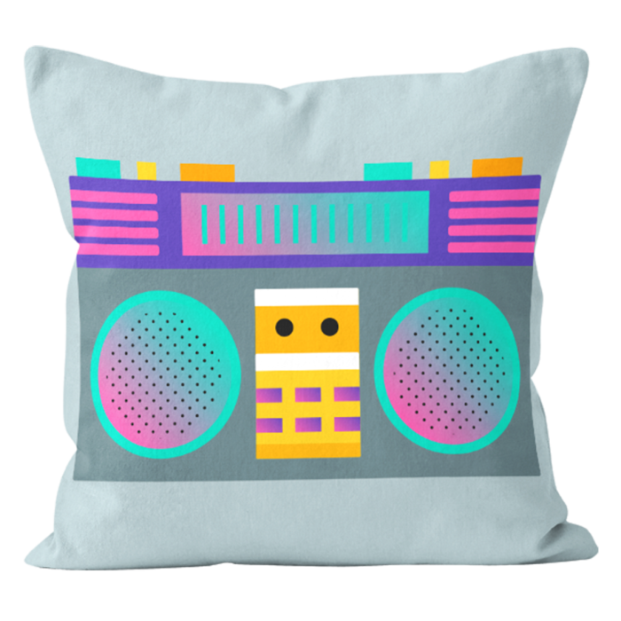 Poszewka Muzyka & Taniec Radio 45x45 cm