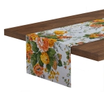 Bieżnik Dekoracyjny Blumen Żółty 40x135cm