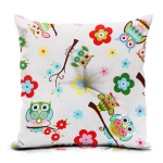 Poduszka lari  Sowy Folk 40x40 cm