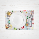 Podkładka pod talerz PLATE Sowy Folk 30x40