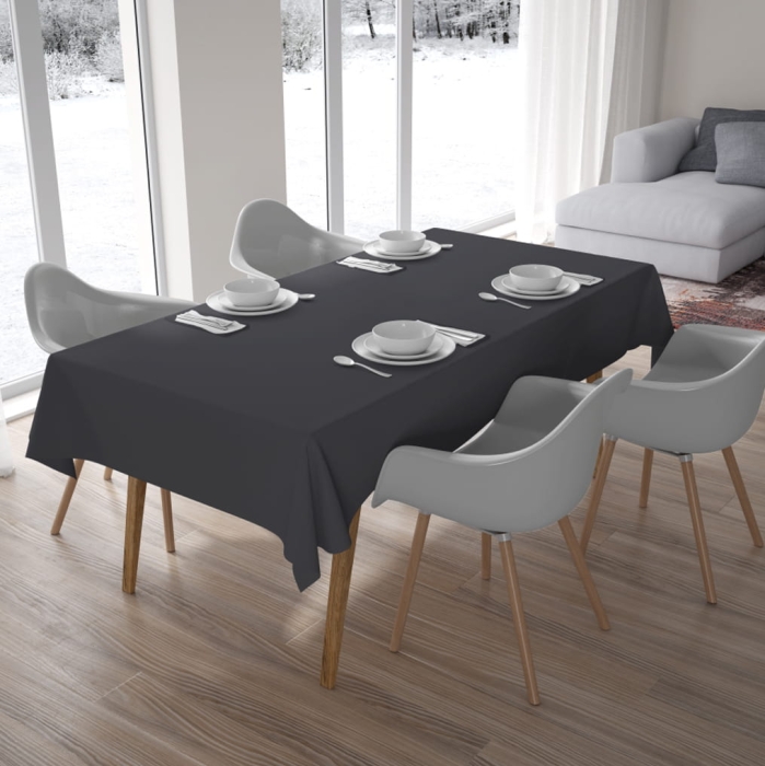 Obrus Dekoracyjny Loneta #706 135x180 grafit