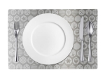 Podkładka pod talerz PLATE  Białe bombki 30x40