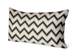 Poduszka Cleo Brilliant ZygZak Czarno Złoty 30x50