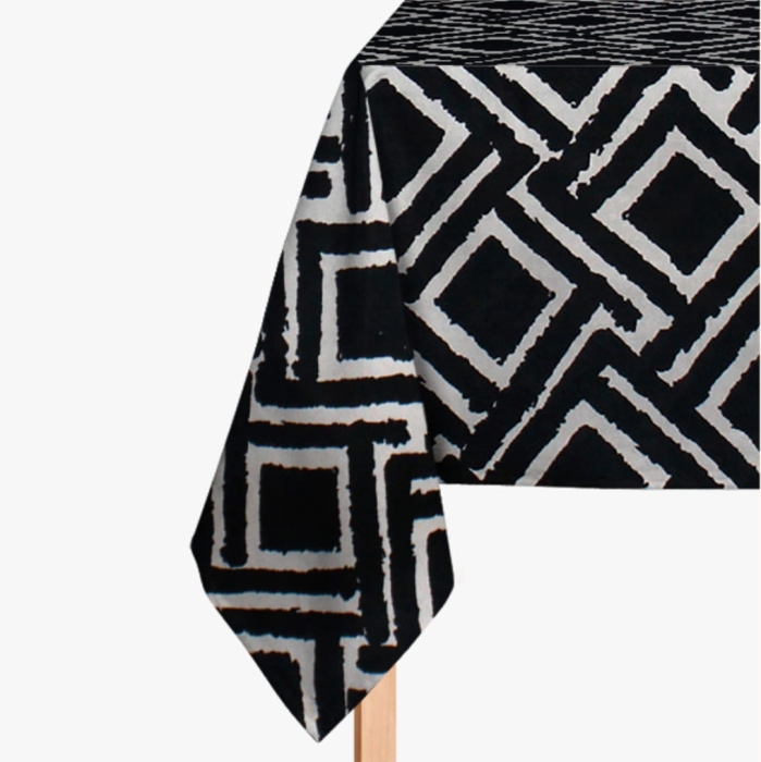 Obrus dekoracyjny  JANE Premium Antracyt 135x180