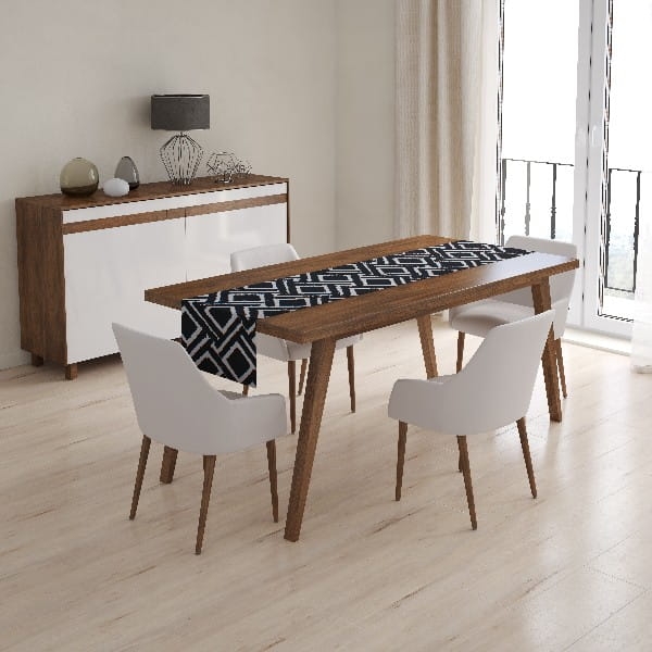 Bieżnik dekoracyjny  JANE Premium Antracyt 40x110