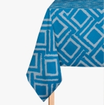 Obrus dekoracyjny JANE Premium niebieski 135x200 c