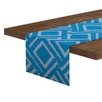 Bieżnik dekoracyjny JANE Premium niebieski 40x135