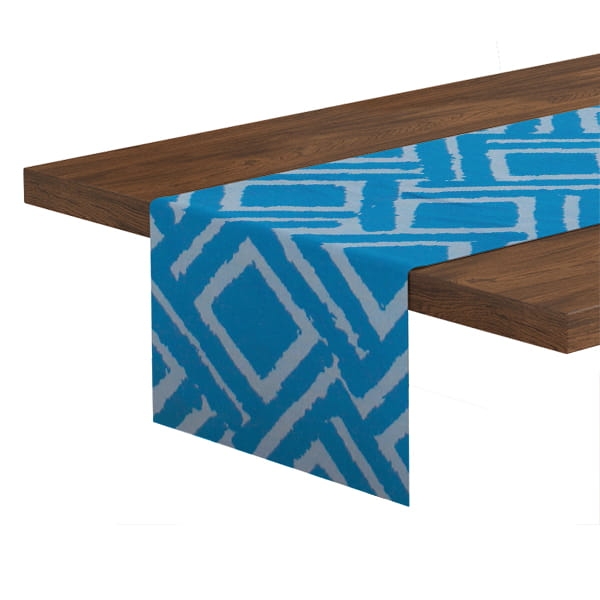 Bieżnik dekoracyjny JANE Premium niebieski 40x135