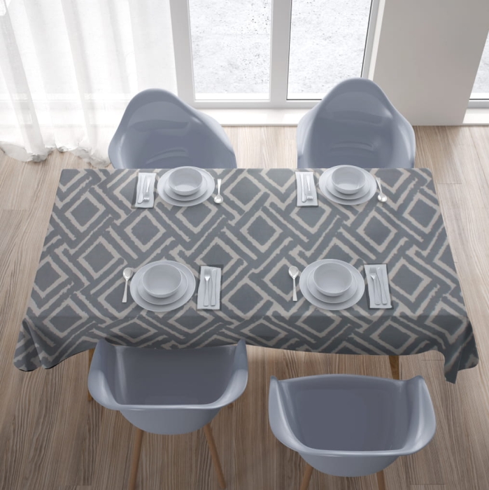 Obrus dekoracyjny JANE Premium szary 110x160 cm