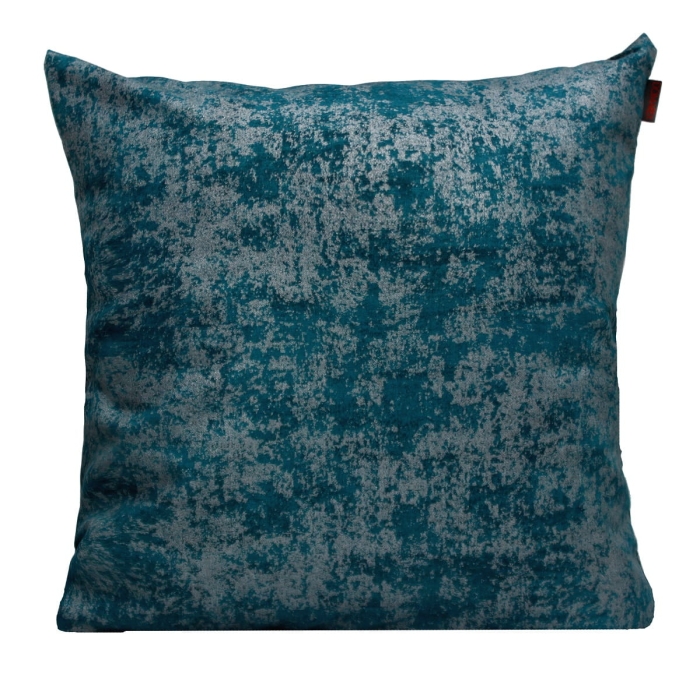 Poszewka dekoracyjna 40x40 CM LUXURY Shiny Turkus