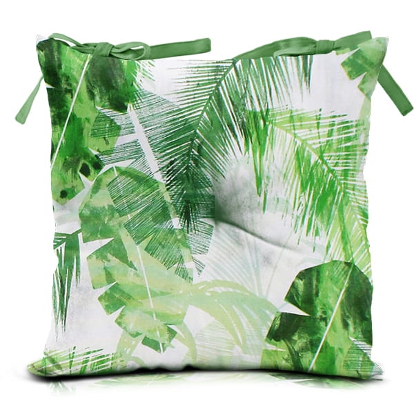 Poduszka silla  Zielone liście bananowca 40x40 cm