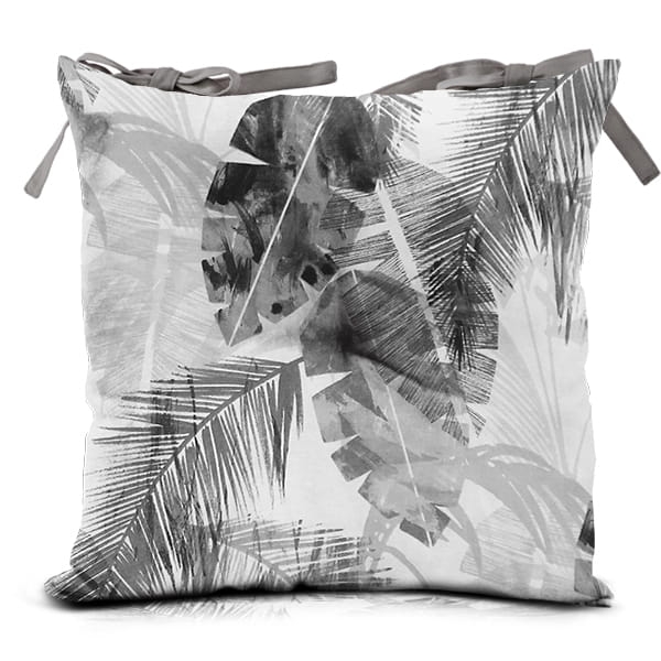 Poduszka silla  Szare liście bananowca 40x40 cm
